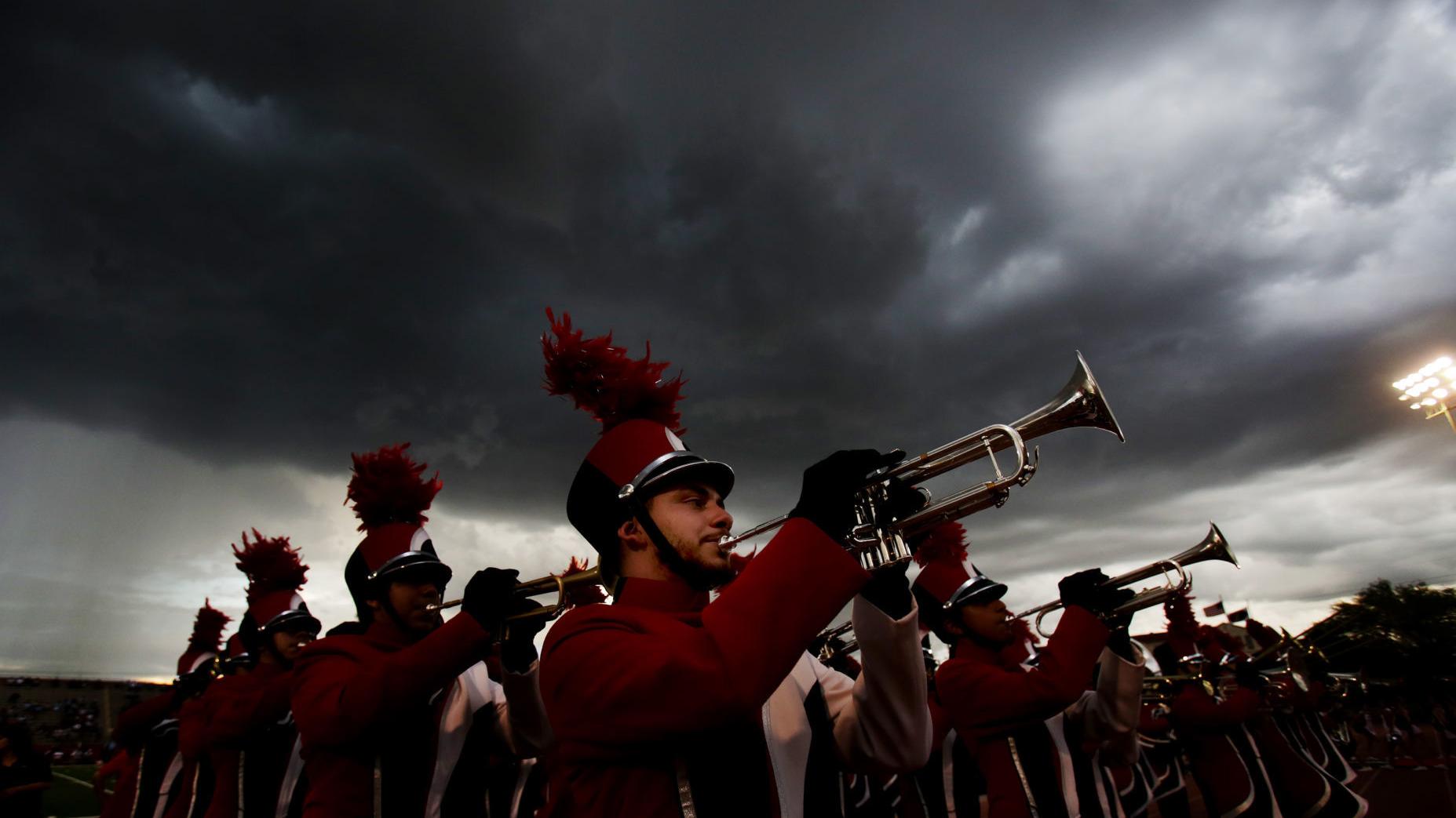High school football games will be played across Tucson today after storm delay